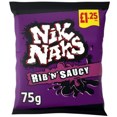 Nik Naks Rib N' Saucy