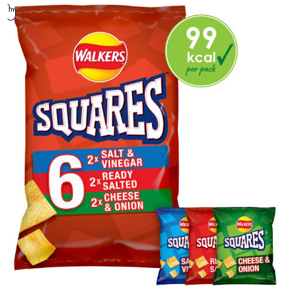 Walkers Squares Variety