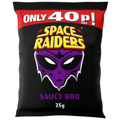Walkers Space Raiders Saucy BBQ