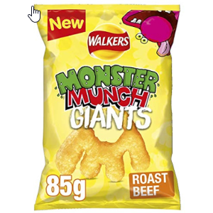 Walkers Monster Munch Giants Roast Beef