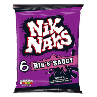 Nik Naks Rib N' Saucy