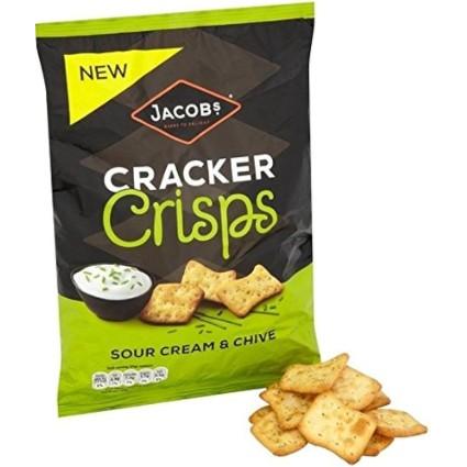 Jacob's Cracker Crisps Sour Cream & Chive
