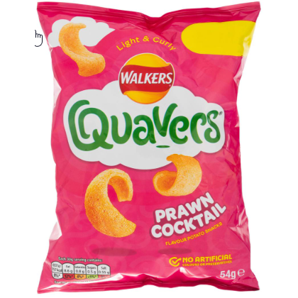 Walkers Quavers Prawn Cocktail