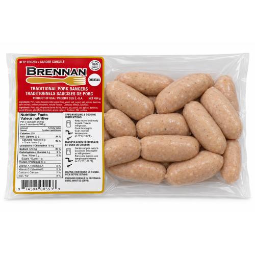 Brennan's Cocktail Sausage - Regular