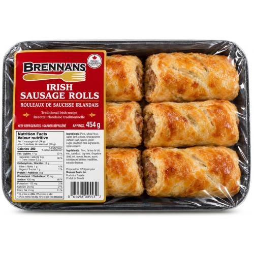 Brennan's Irish Sausage Rolls (Pork Banger Rolls)