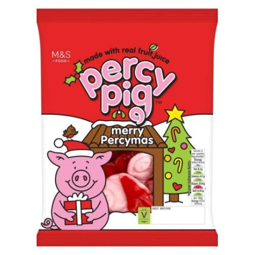 Percy Pig Merry Percymas