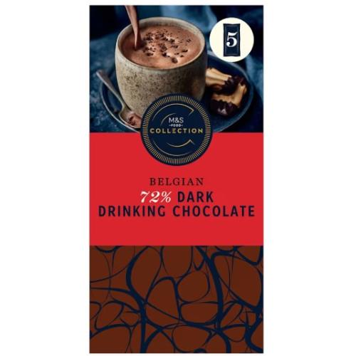 Collection Belgian 72% Dark Drinking Chocolate