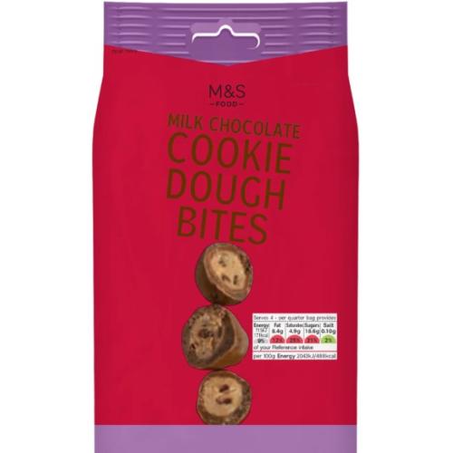 Snowy Cookie Dough Bites