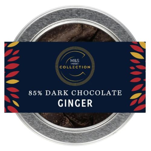 Collection 85% Dark Chocolate Ginger