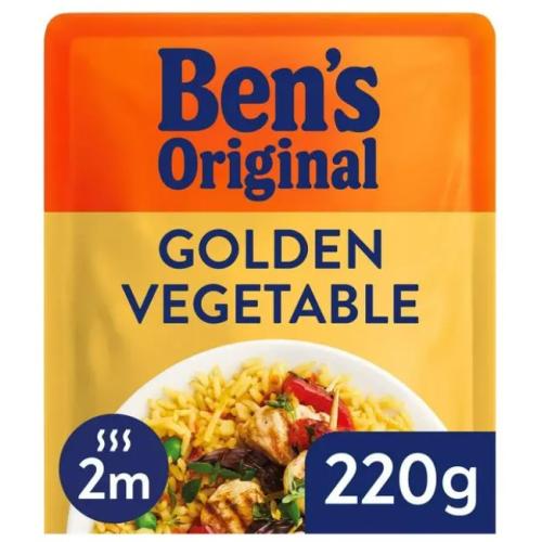 Ben's Original Golden Vegetable Microwave Rice