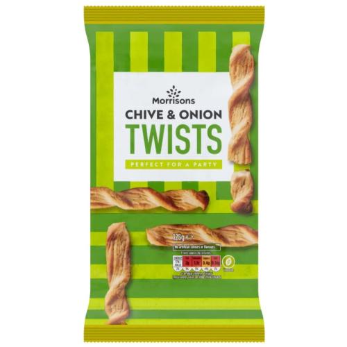 Morrisons Chive & Onion Twists