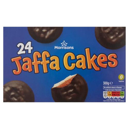 Morrisons Jaffa Cakes 24 pack 300G