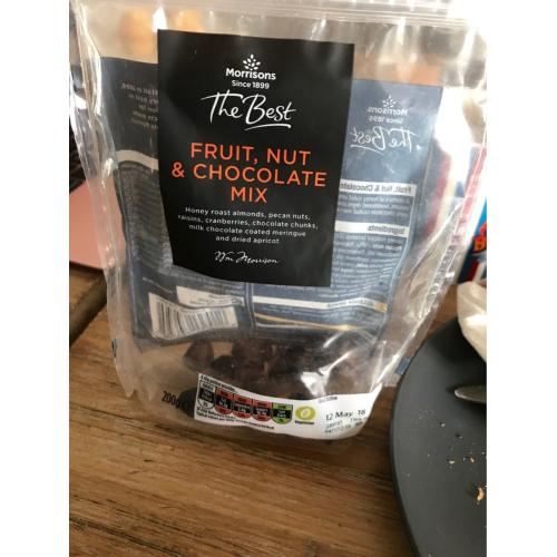 Morrisons Milk Chocolate Fruit & Nut