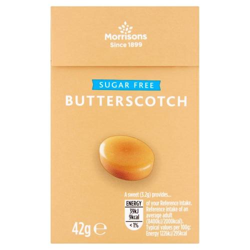 Morrisons Sugar Free Butterscotch