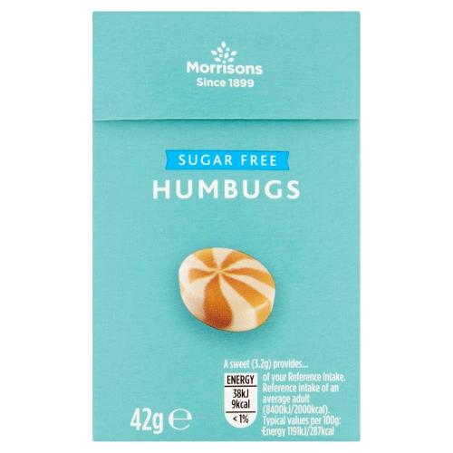 Morrisons Sugar Free Mint Humbugs