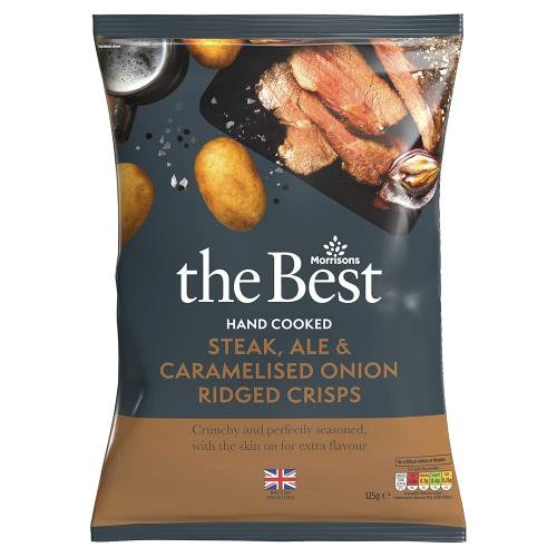 Morrisons The Best Beef Ale & Roasted Onion Crisps