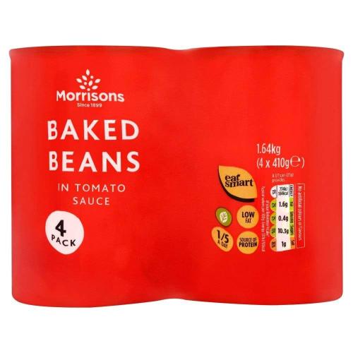MORRISONS BAKED BEANS 410G