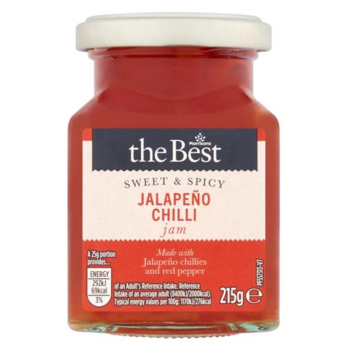 MORRISONS The Best Japapeno Chilli Jam Chutney 230g