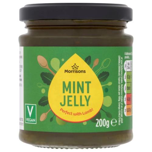 MORRISONS MINT JELLY 200G
