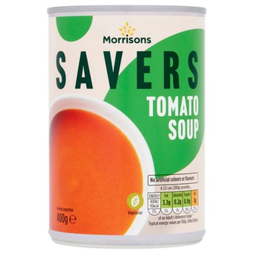 MORRISONS SAVERS TOMATO SOUP 400G