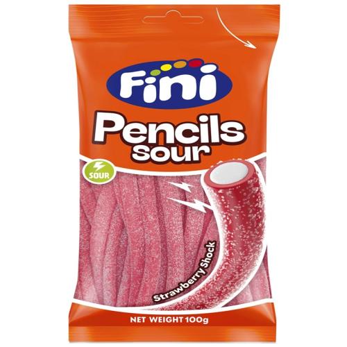 Fini Pencil Tubes - Fizzy Strawberry