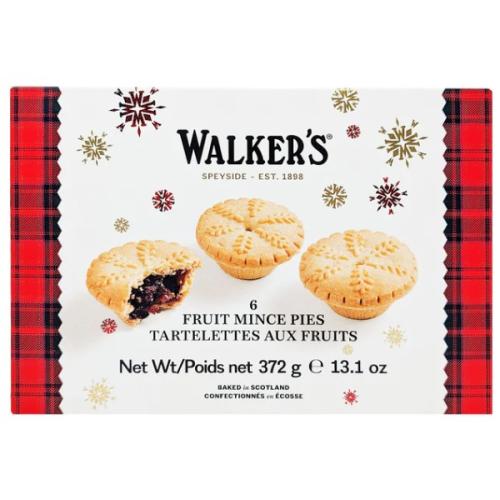 Walkers 6 Luxury Mince Pies