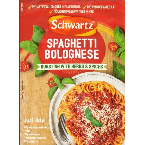 Schwartz Spaghetti Bolognese
