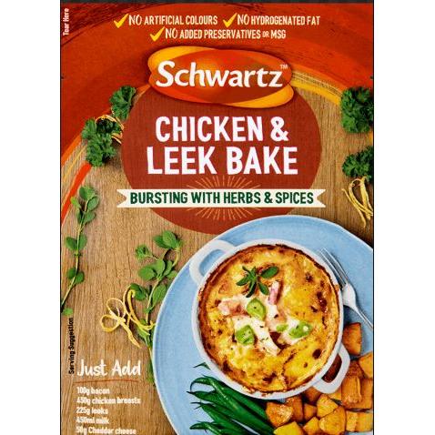 Schwartz Chicken & Leek Bake