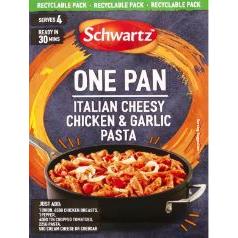 Schwartz Italian Cheesy Chicken & Garlic Pasta - NEW