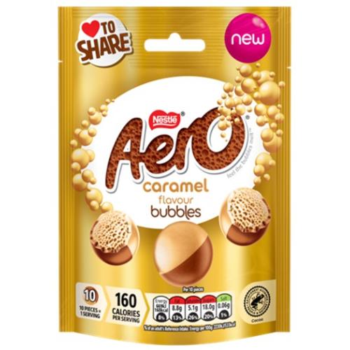 Nestle Aero Bubbles Caramel Pouch