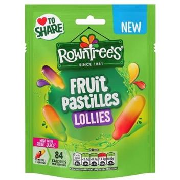 Rowntree's Fruit Pastilles Lollies