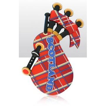 Magnets - Tartan Bagpipes Rubber