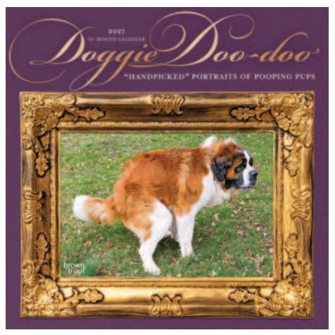 Calendar 2027 - Doggy Doo Doo