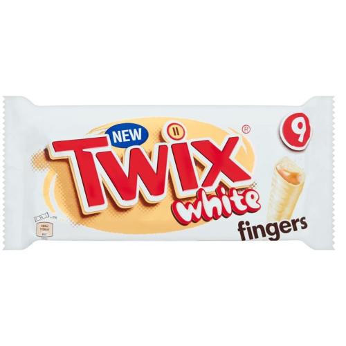 Twix Fingers - White 9pk
