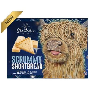 Stewart's Signature Scrummy Shortbread - Highland Cow