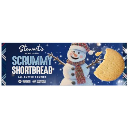 Stewart's Signature Srummy Shortbread - Snowman