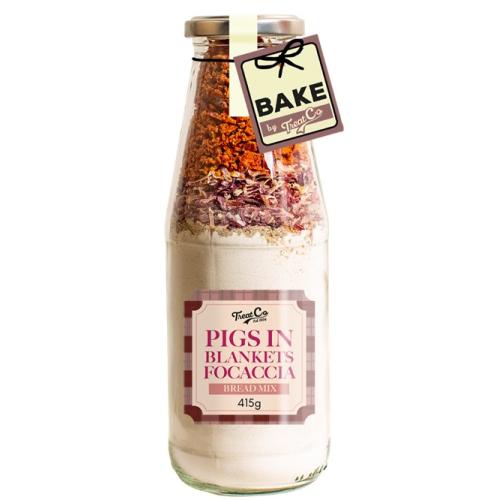 Treat Co. Treat Co Baking Jars - Pigs in a Blanket Focaccia Bread Mix