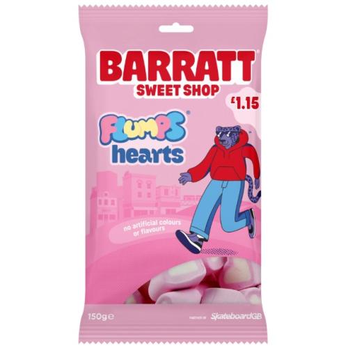 Barratt Sweet Shop - Flumps Hearts