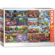 Puzzle - 16 Scooters