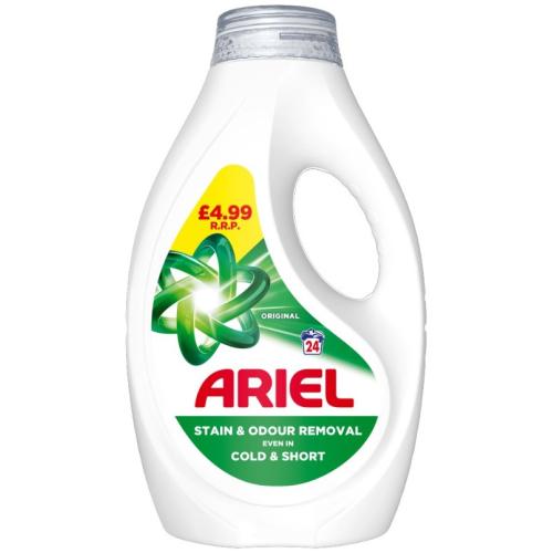 Ariel Liquid Detergent 744ml - Regular (PM £4.99)