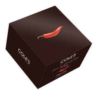 Cole's Coles Rich Chocolate and Chilli Pudding