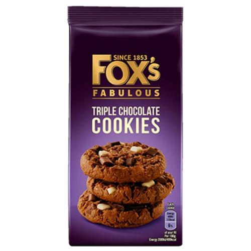 Foxs Triple Chocolate Cookies