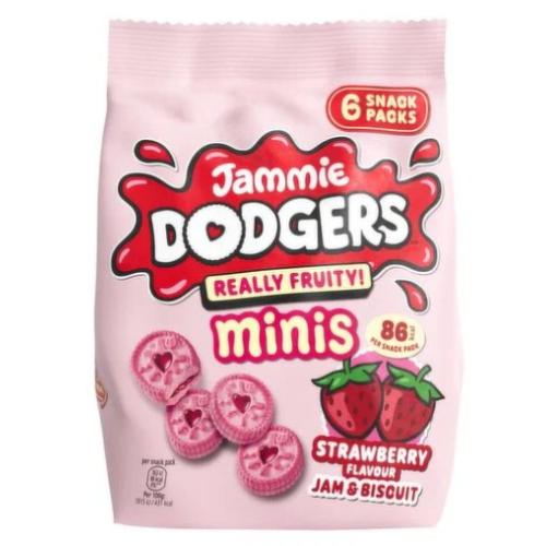 Burton's Jammie Dodgers Minis - Really Fruity Strawberry