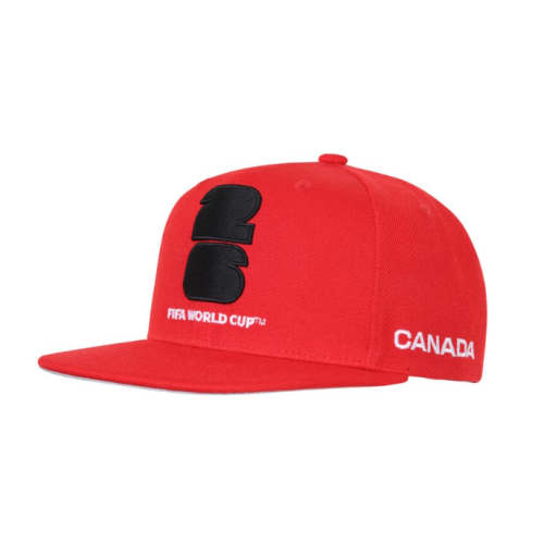 Hat - World Cup Flat Peak Canada
