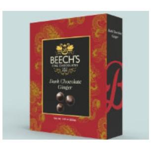 Beech's Rigid Gift Box - Dark Chocolate Ginger