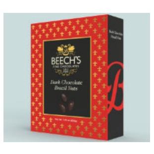 Beech's Rigid Gift Box - Dark Chocolate Brazils
