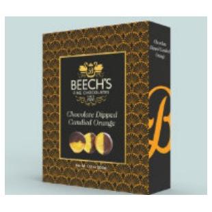 Beech's Rigid Gift Box - Chocolate Dipped Candied Orange