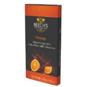 Beech's Chocolate Bars - Milk Chocolate Orange