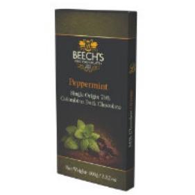 Beech's Chocolate Bars - 70% Dark Chocolate Peppermint Bar