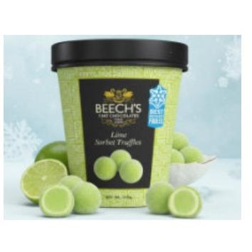 Beech's Desert Sorbet Truffles - Lime